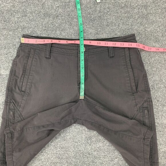 Kuhl Spire Short Women 2 Dark Gray Stretch Nylon Blend Performance Cargo Outdoor - Picture 4 of 9